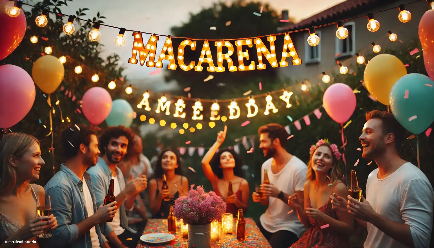 Proslava imendana i imendana - Macarena