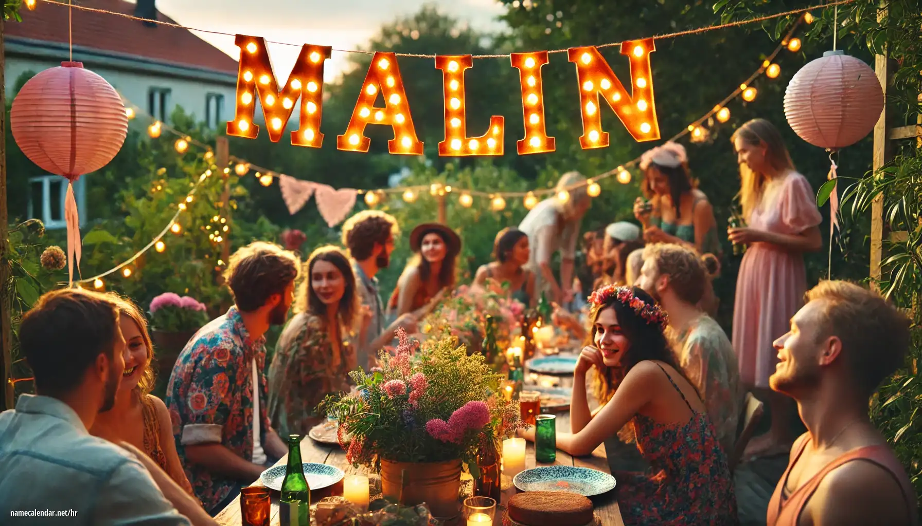 Proslava imendana i imendana - Malin