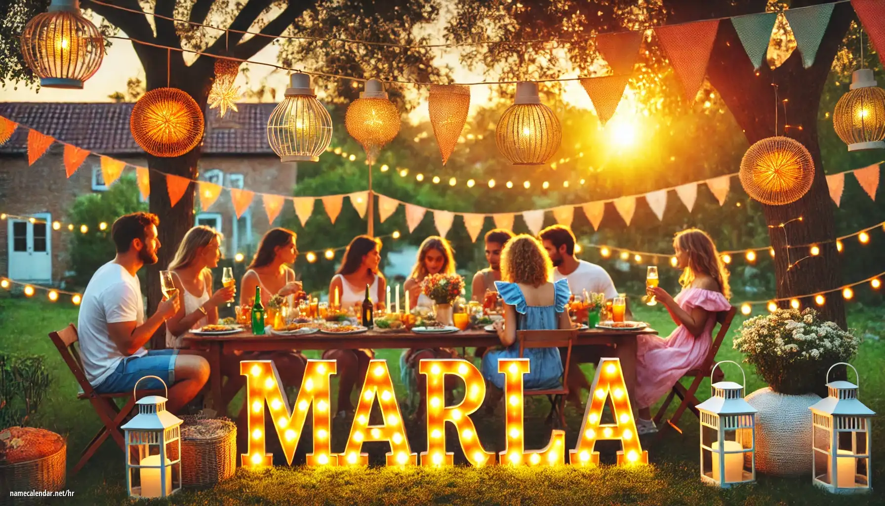 Proslava imendana i imendana - Marla