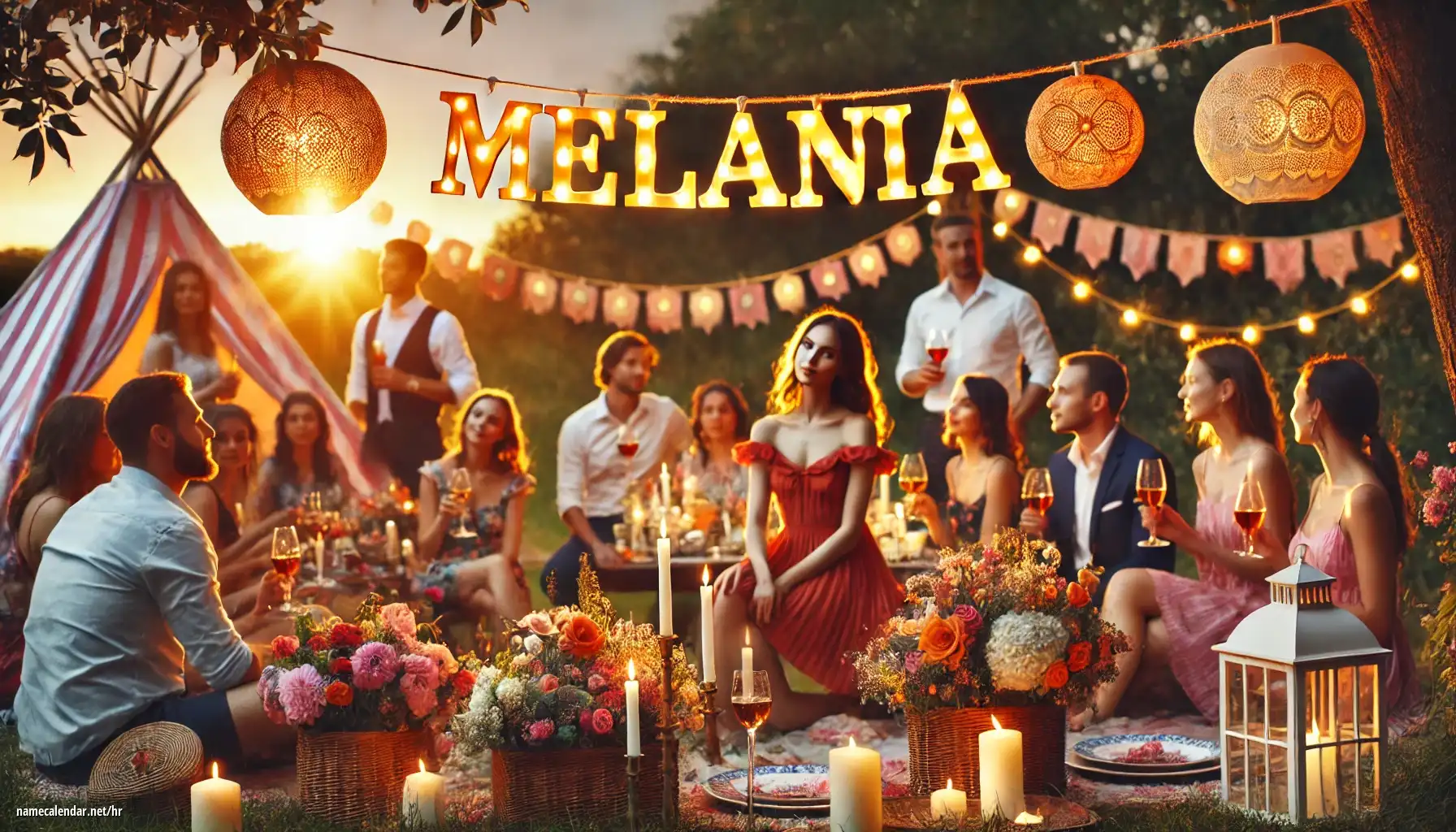 Proslava imendana i imendana - Melania