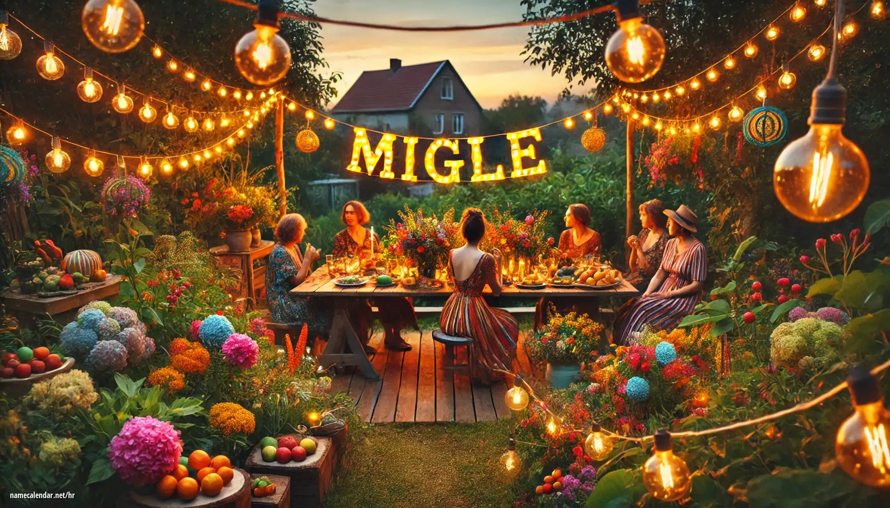 Proslava imendana i imendana - Migle