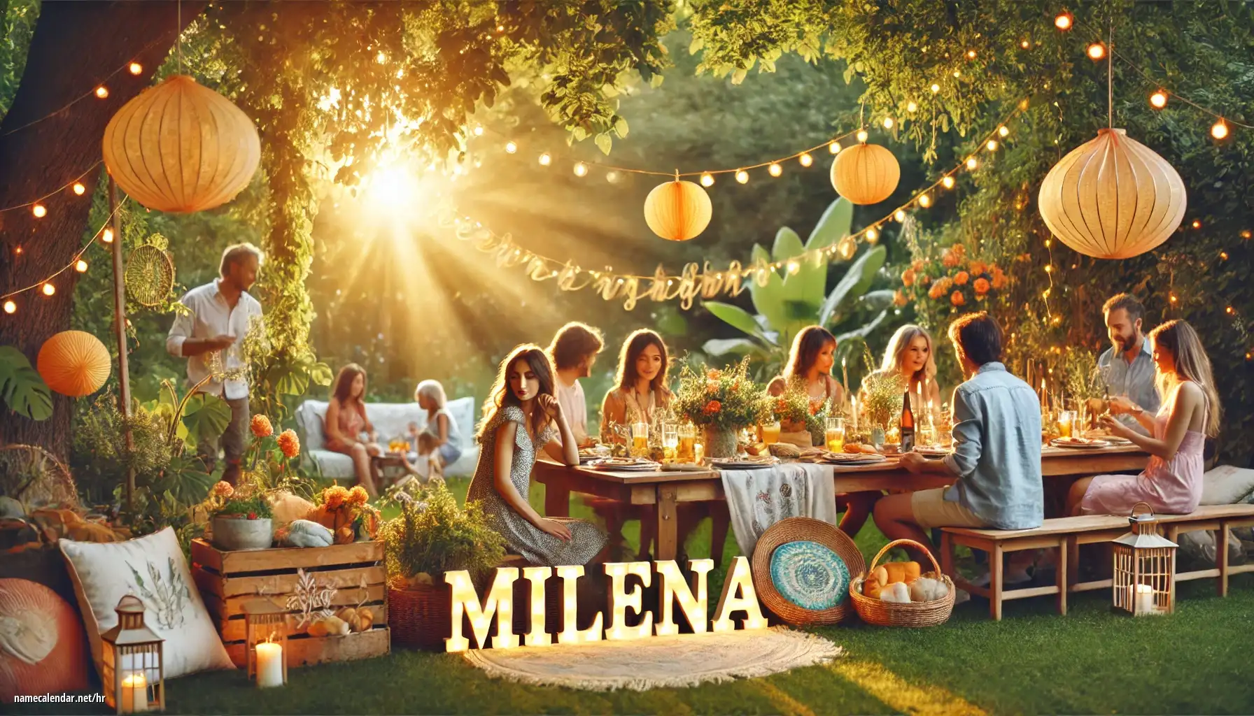 Proslava imendana i imendana - Milena