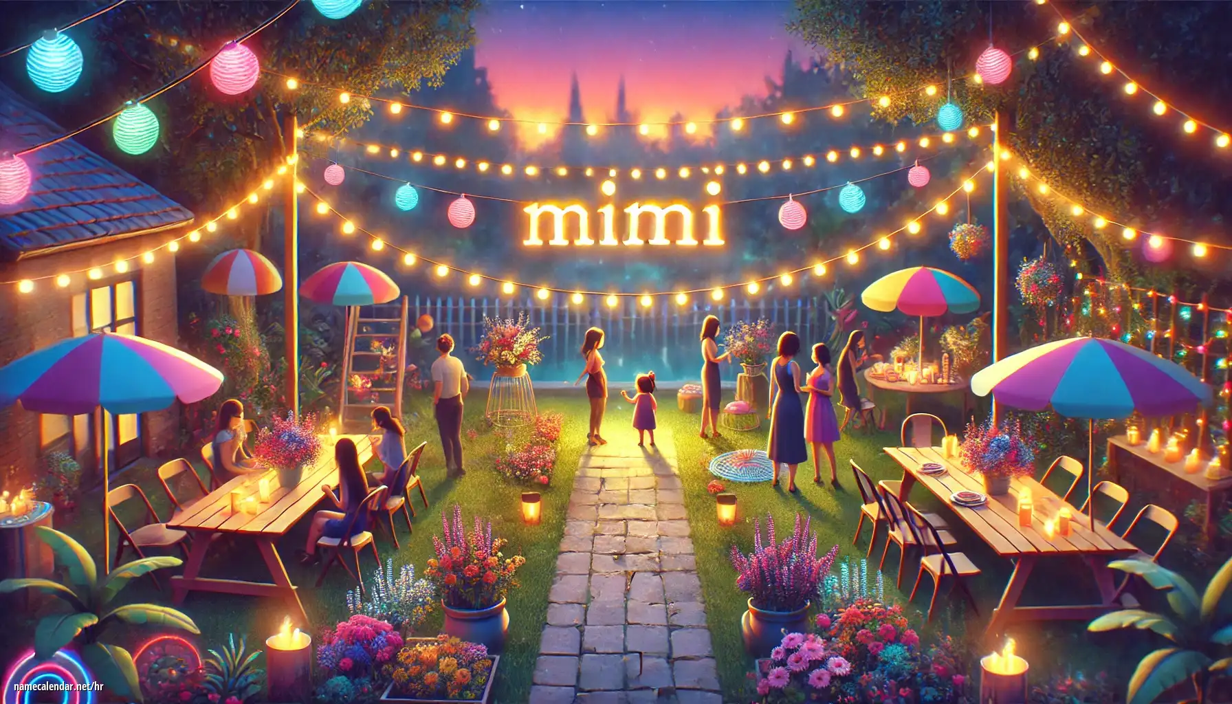 Proslava imendana i imendana - Mimi