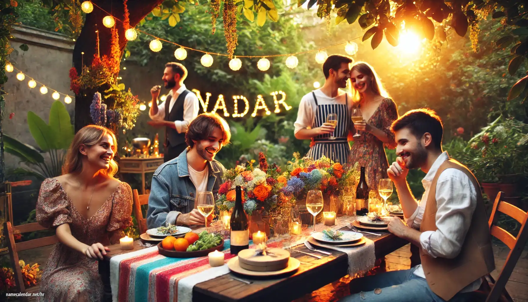 Proslava imendana i imendana - Nadar