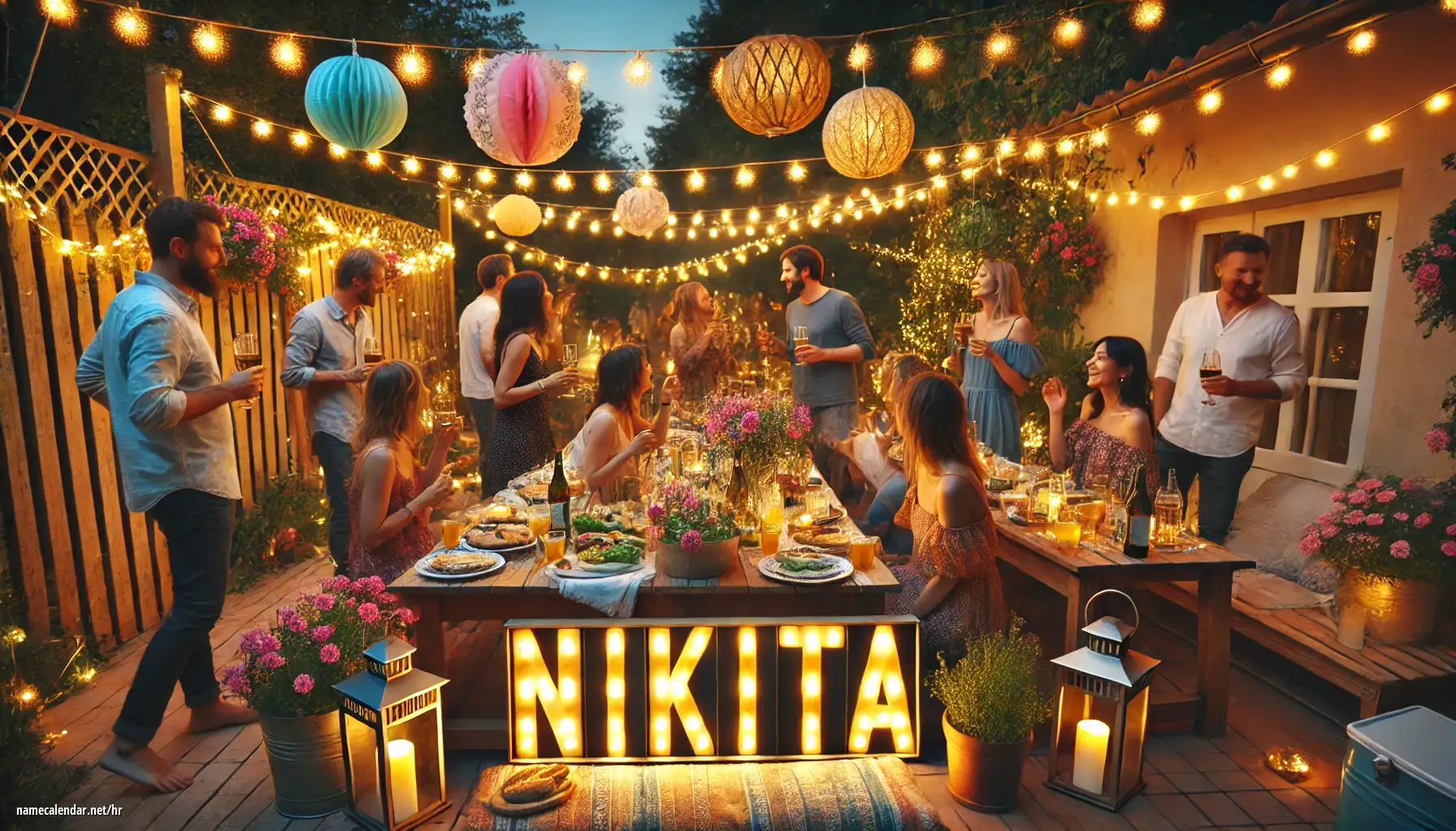 Proslava imendana i imendana - Nikita