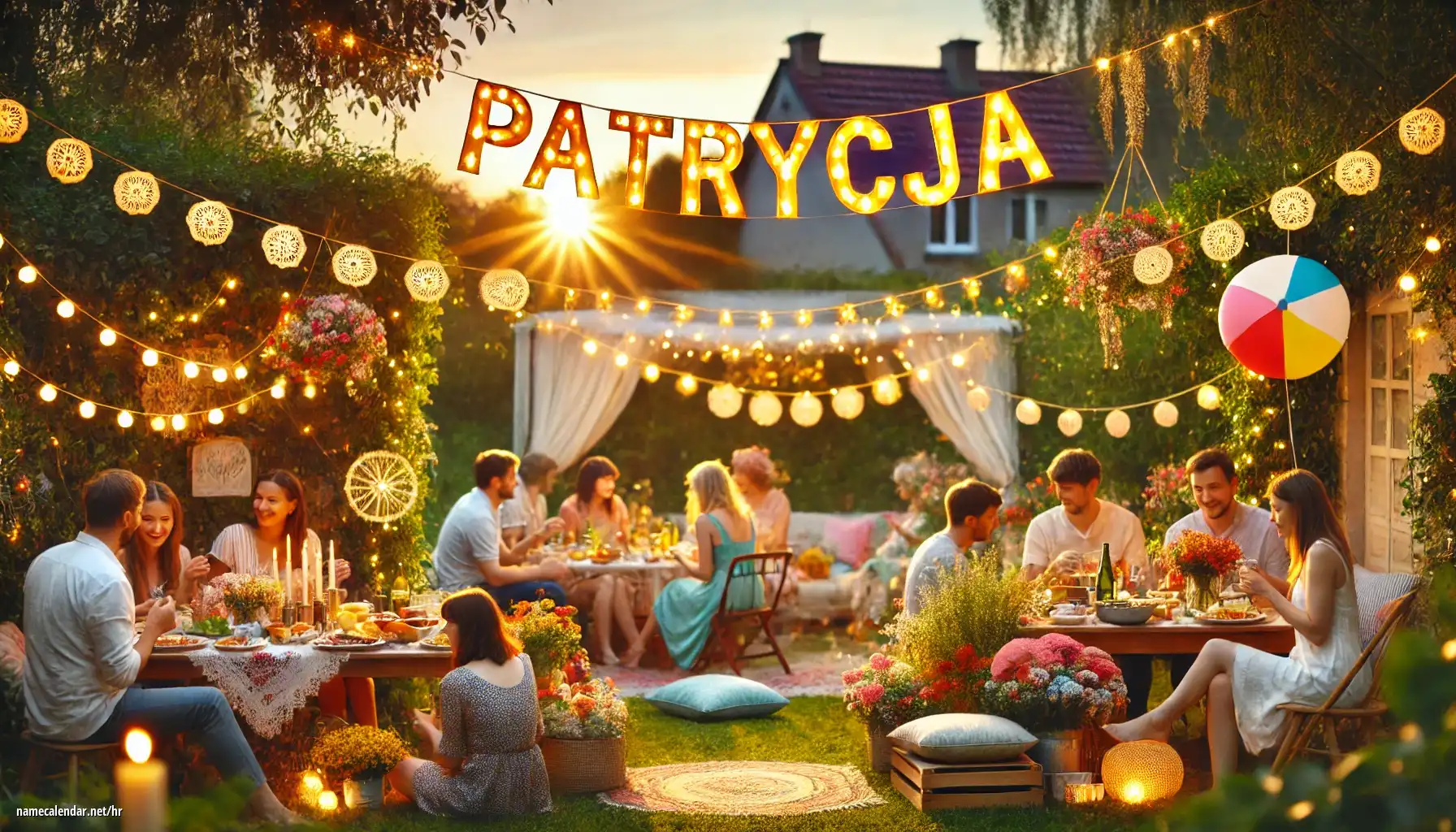 Proslava imendana i imendana - Patrycja