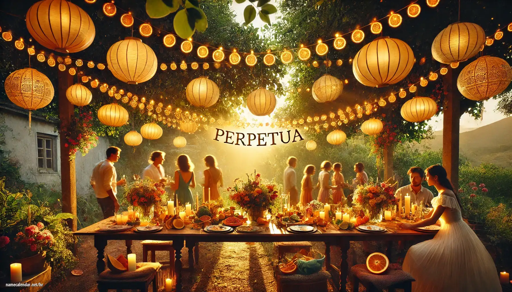 Proslava imendana i imendana - Perpetua