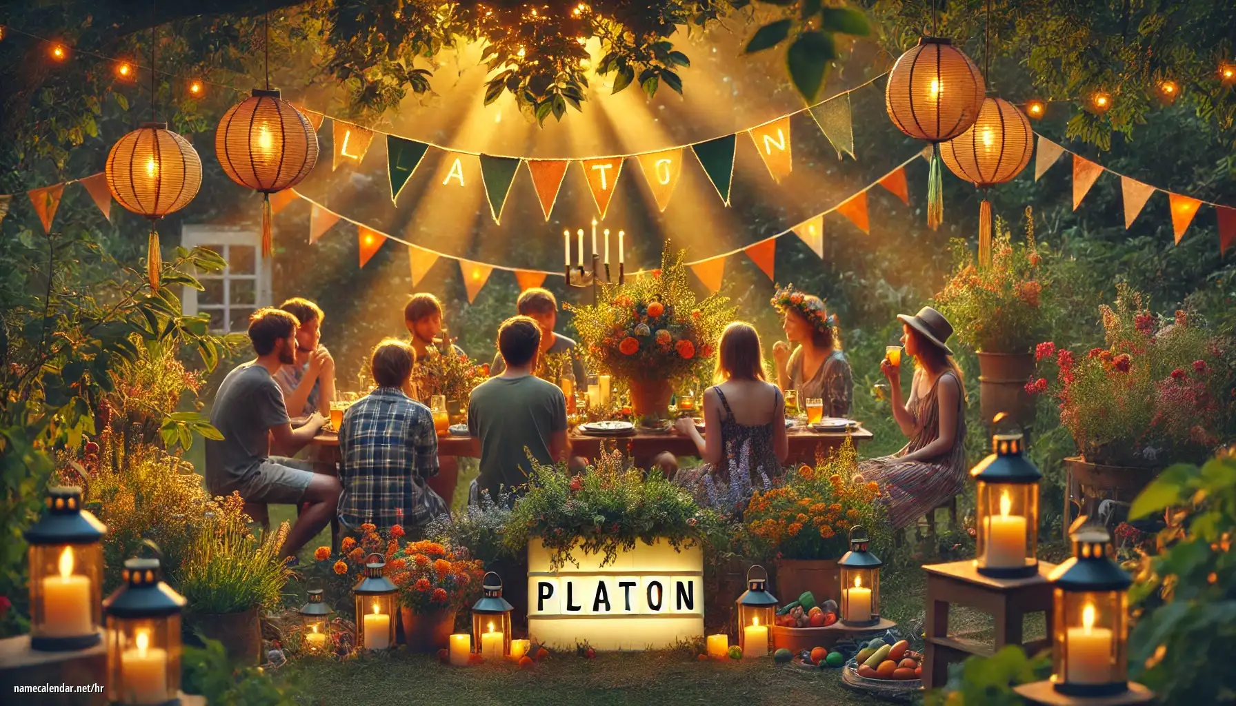 Proslava imendana i imendana - Platón