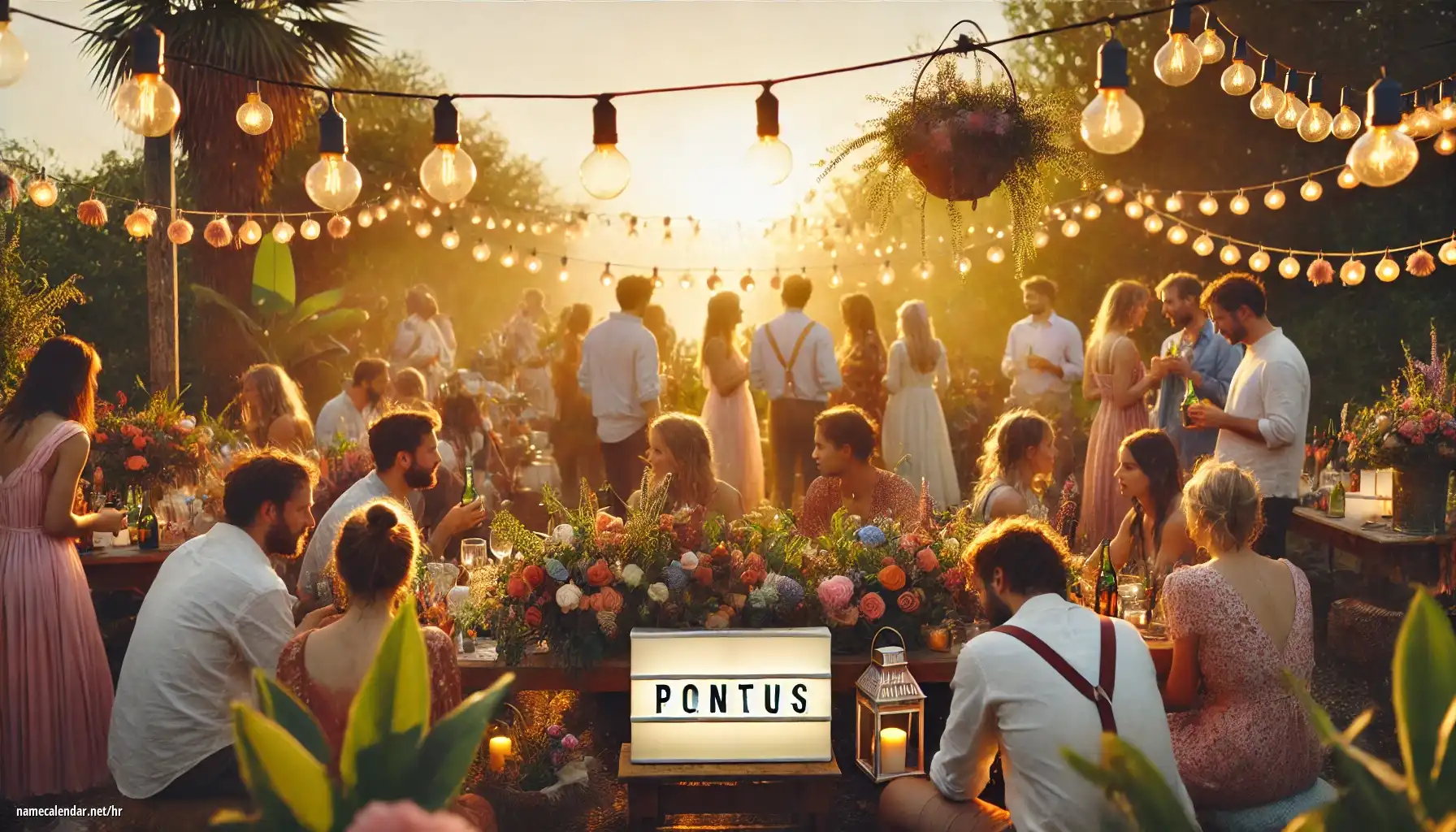 Proslava imendana i imendana - Pontus