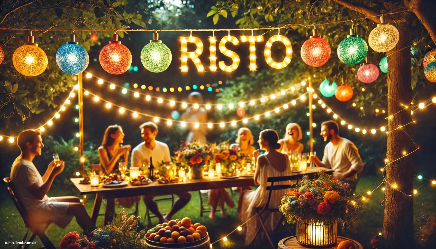 Proslava imendana i imendana - Risto