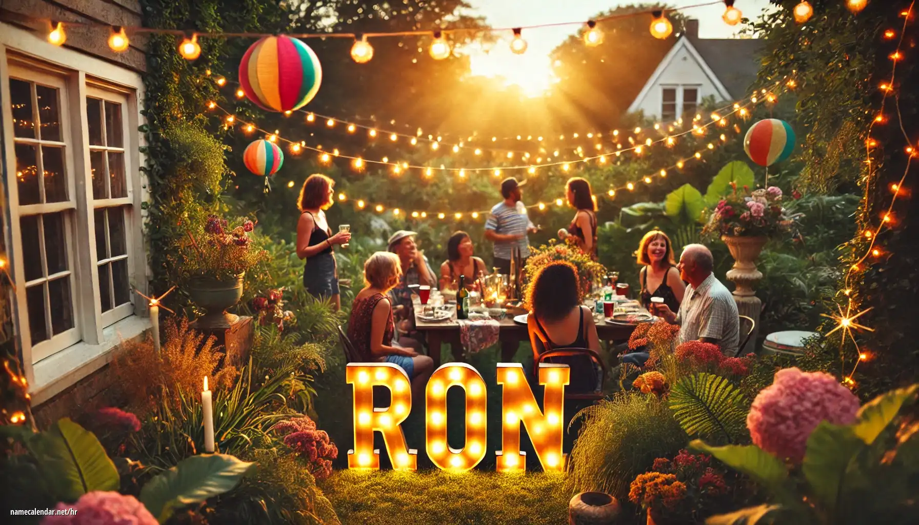 Proslava imendana i imendana - Ron