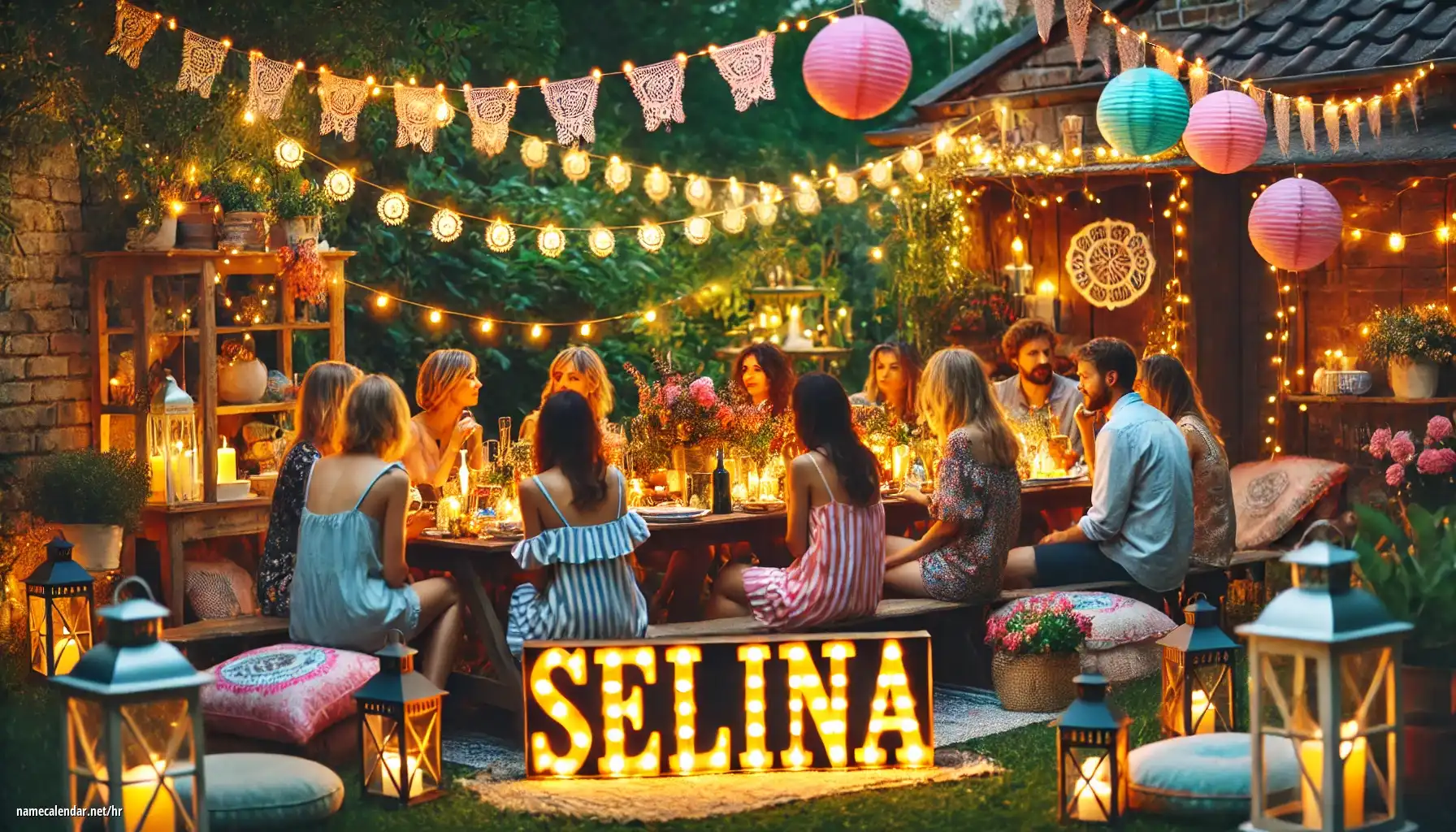 Proslava imendana i imendana - Selina