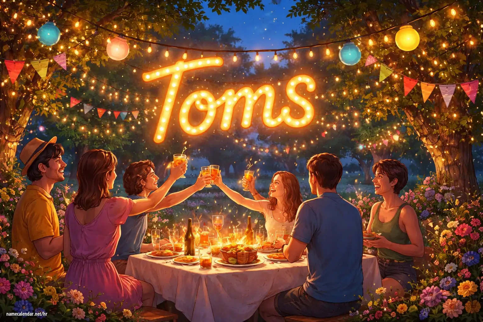 Proslava imendana i imendana - Toms