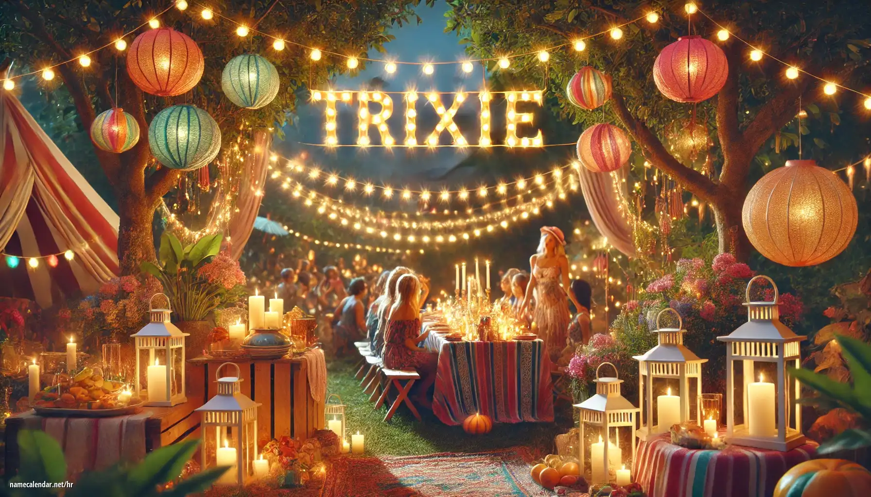 Proslava imendana i imendana - Trixie