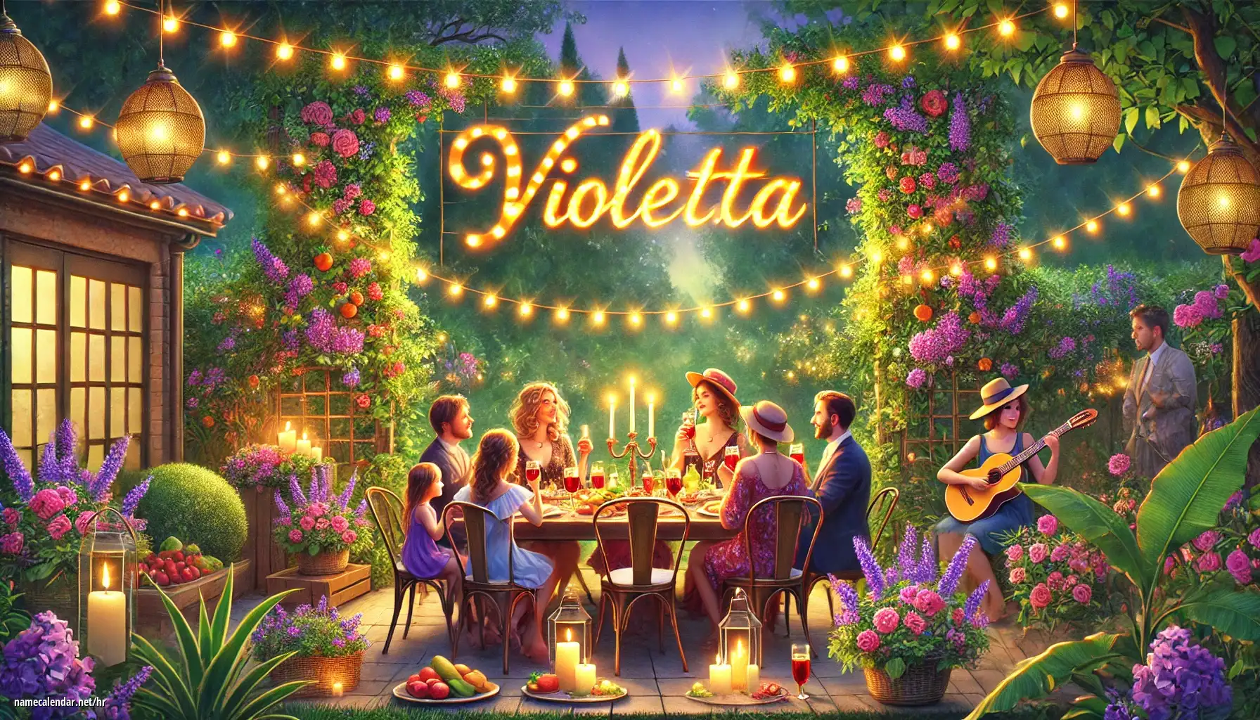 Proslava imendana i imendana - Violetta