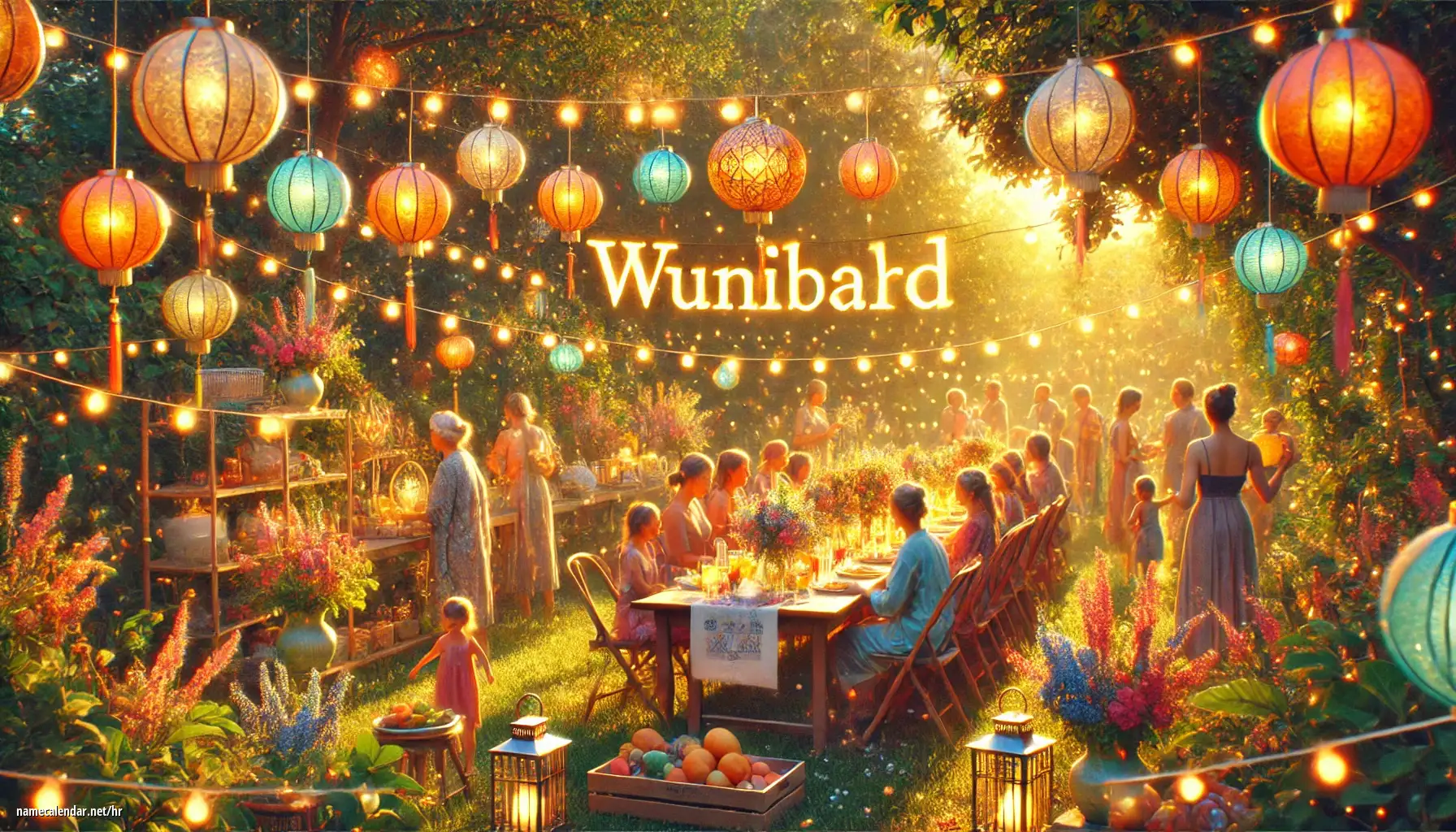 Proslava imendana i imendana - Wunibald