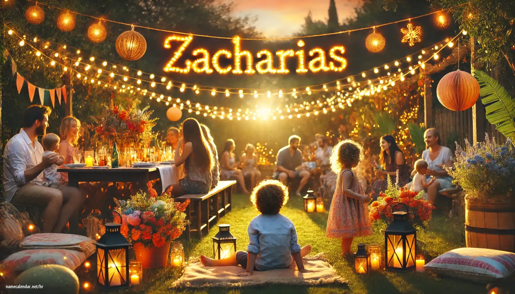 Proslava imendana i imendana - Zacharias