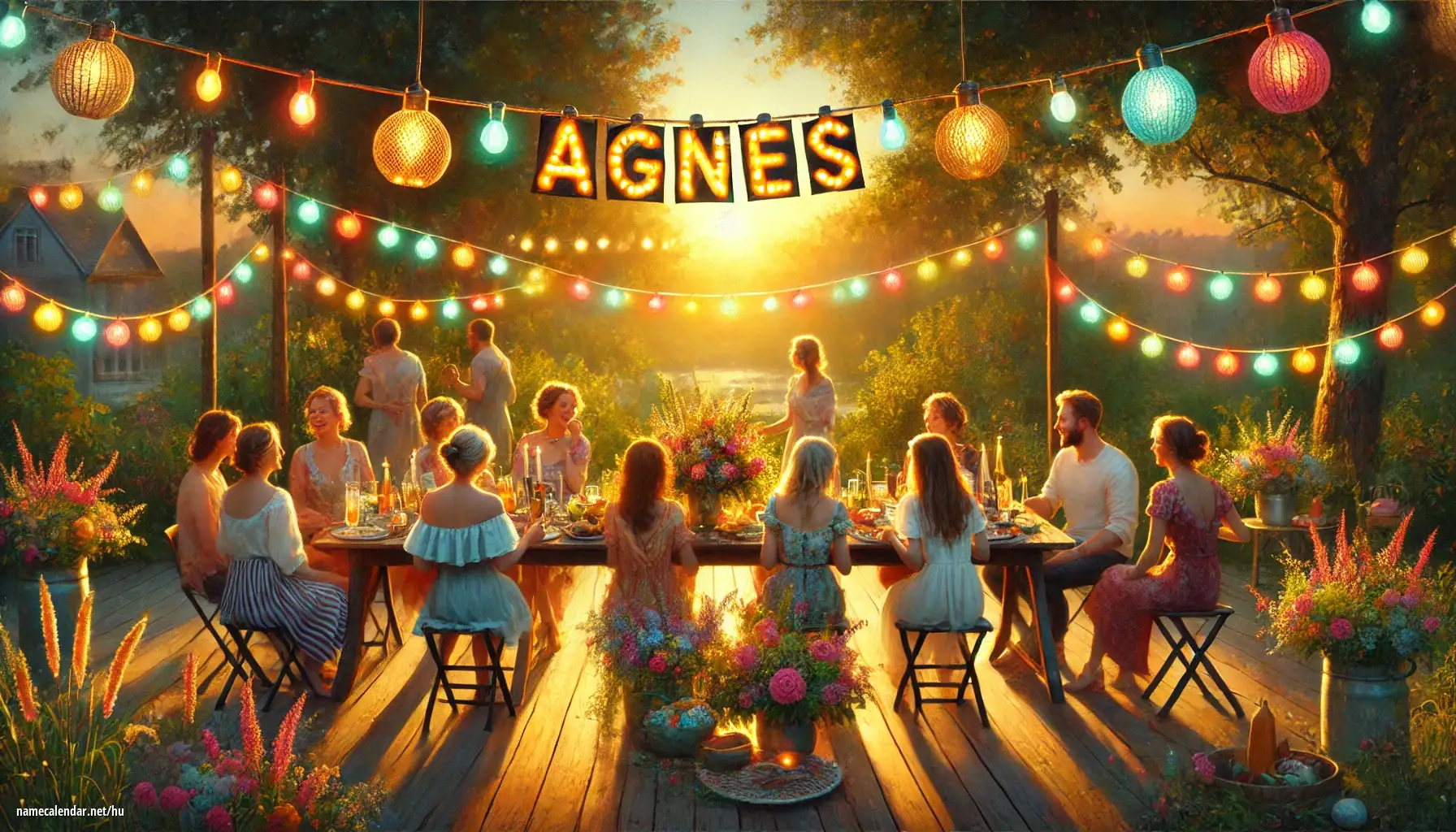 Névnap és név megünneplése - Ágnes