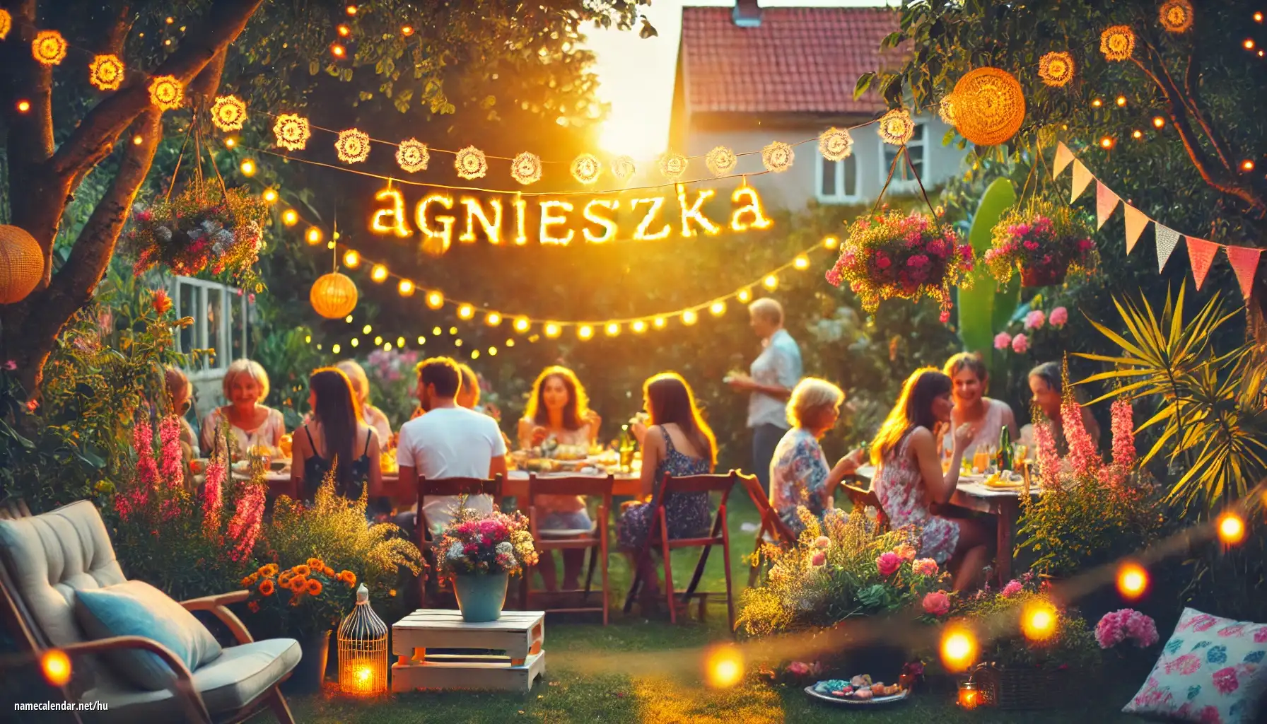 Névnap és név megünneplése - Agnieszka