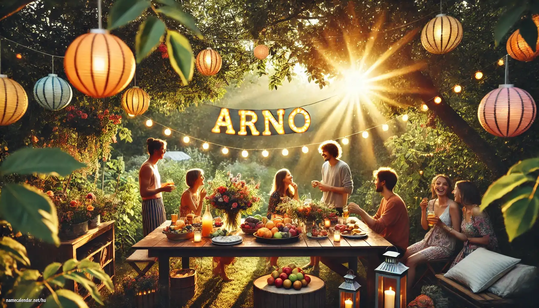 Névnap és név megünneplése - Arno