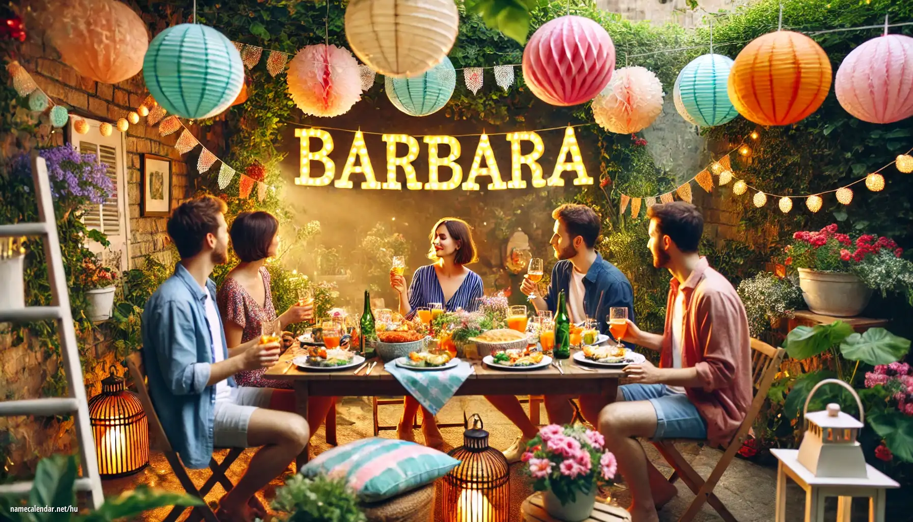 Névnap és név megünneplése - Barbara