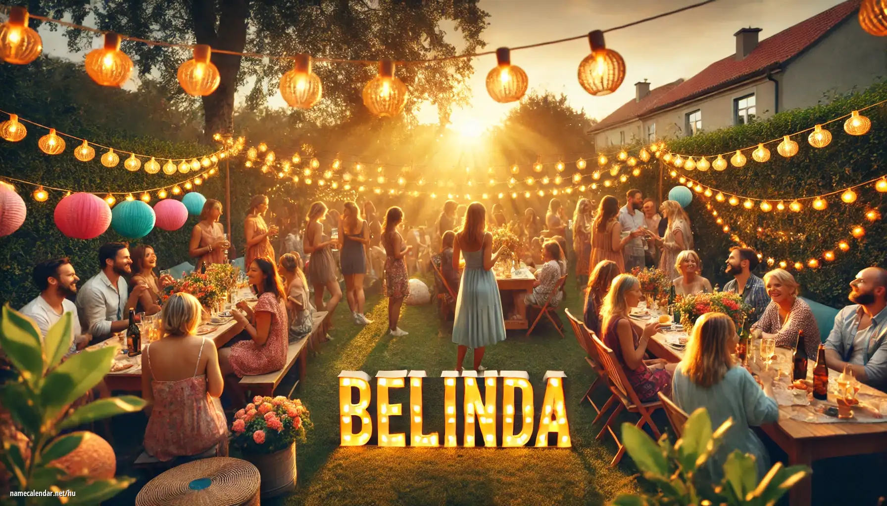 Névnap és név megünneplése - Belinda