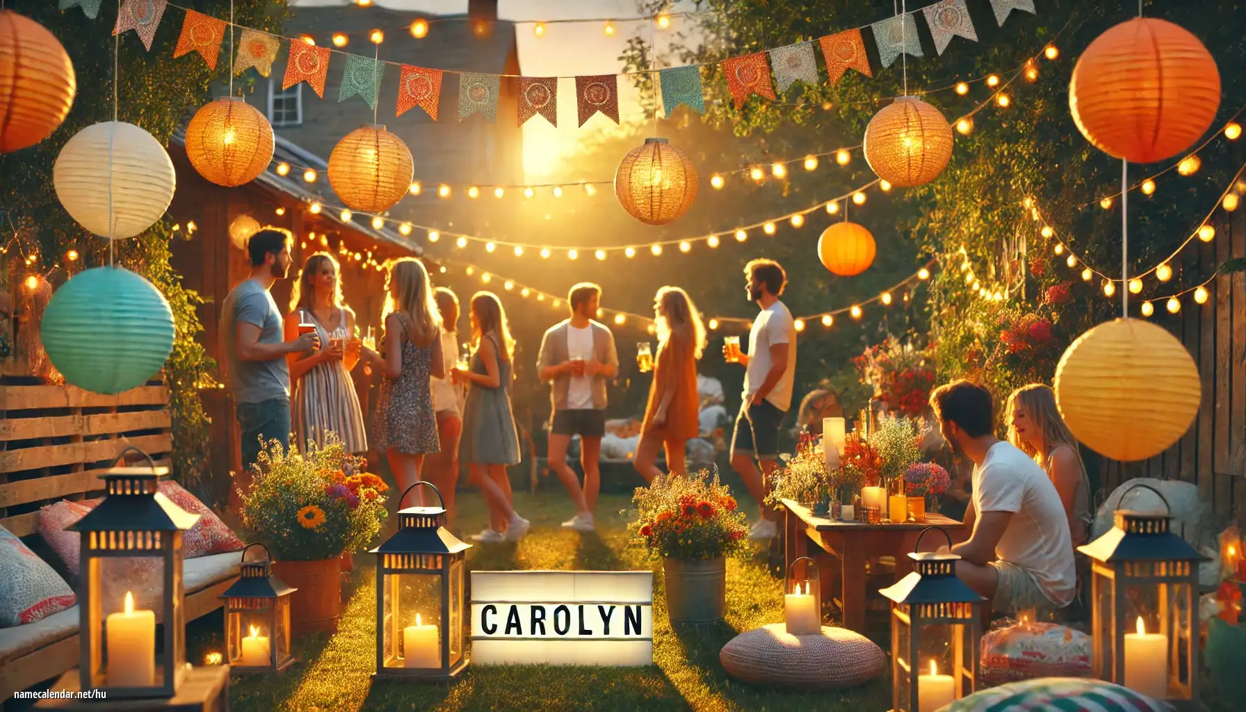 Névnap és név megünneplése - Carolyn