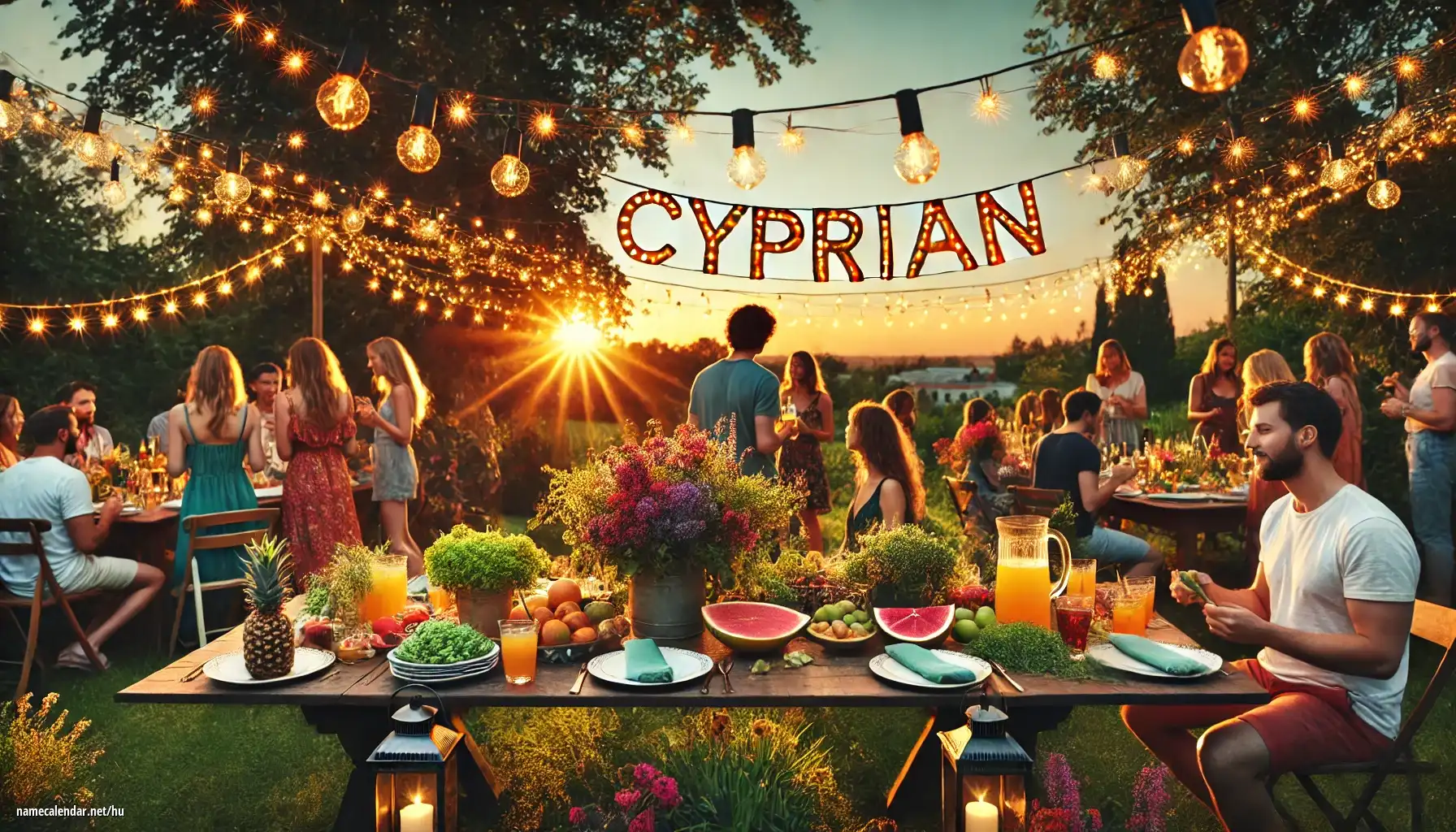 Névnap és név megünneplése - Cyprian