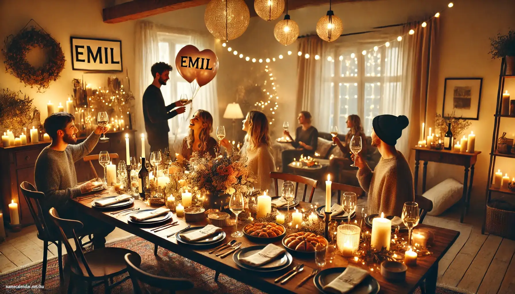 Névnap és név megünneplése - Emil