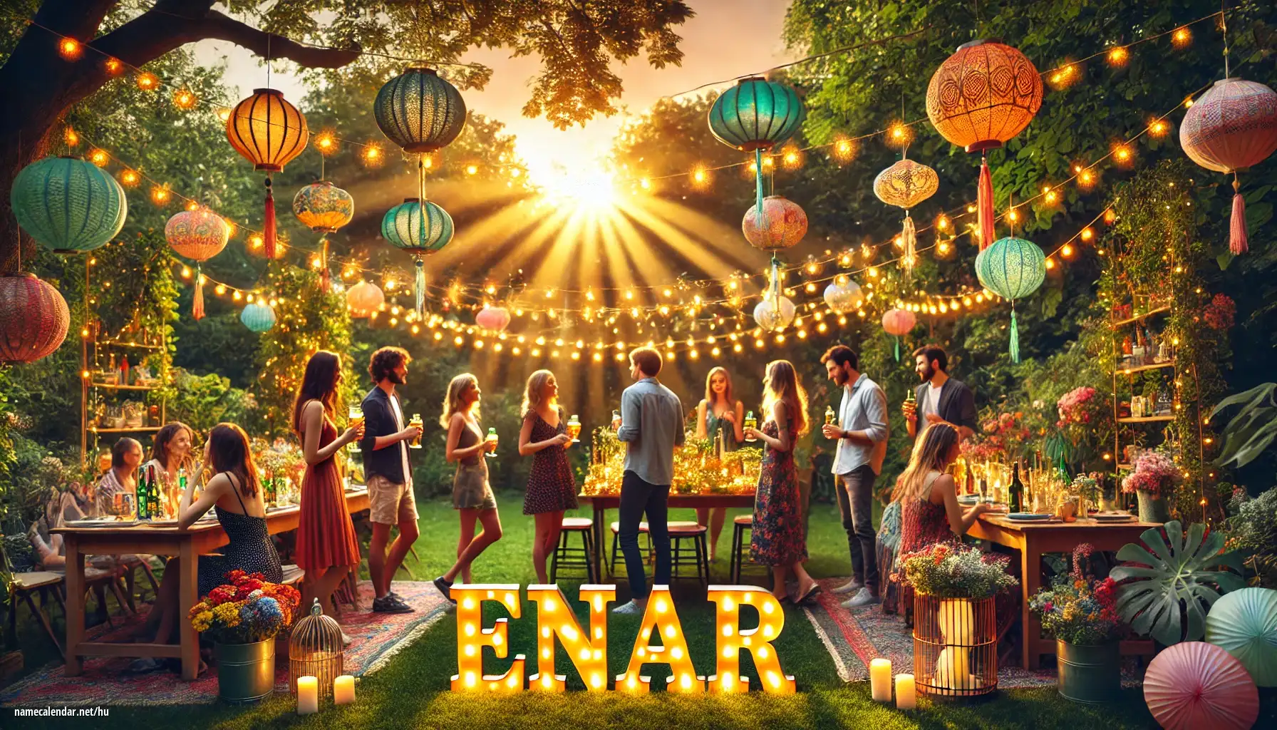 Névnap és név megünneplése - Enar