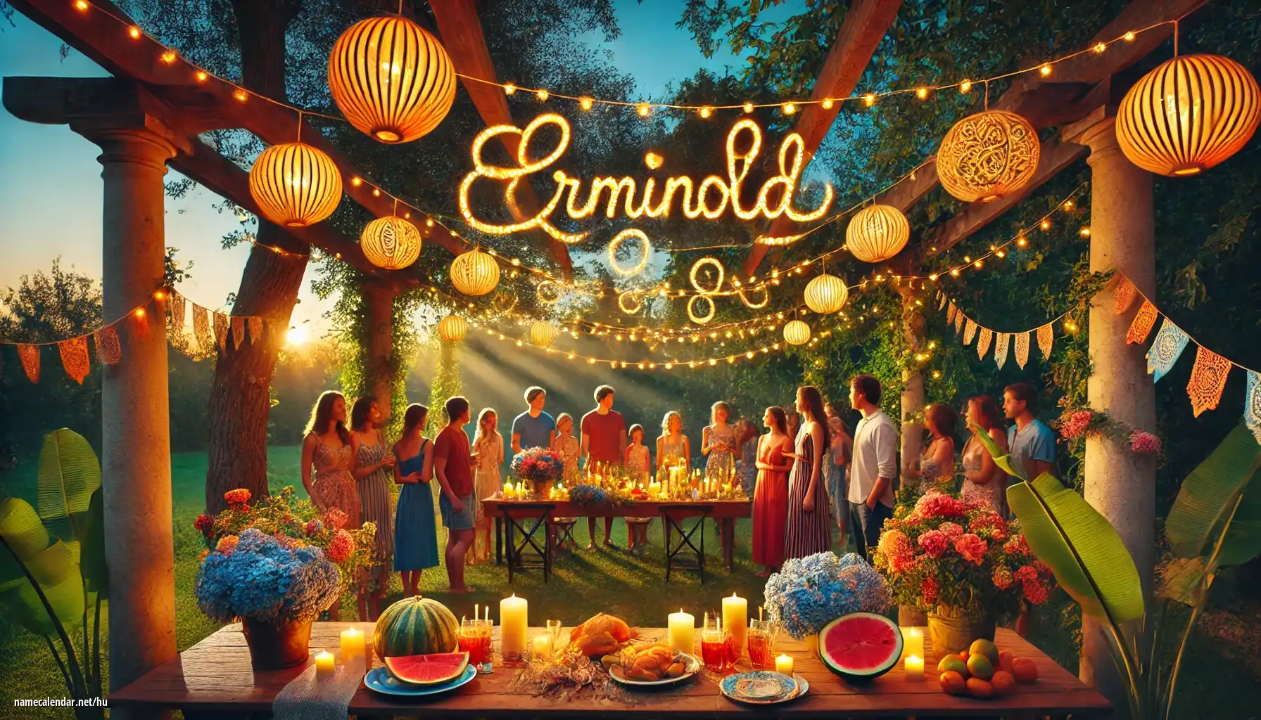 Névnap és név megünneplése - Erminold