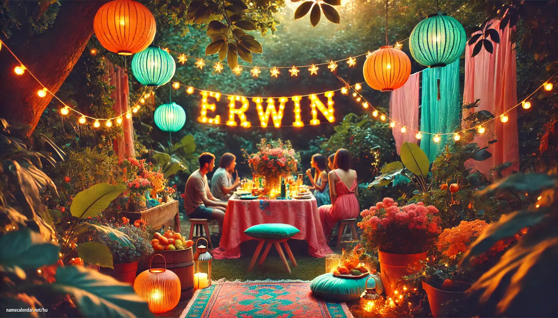 Névnap és név megünneplése - Erwin