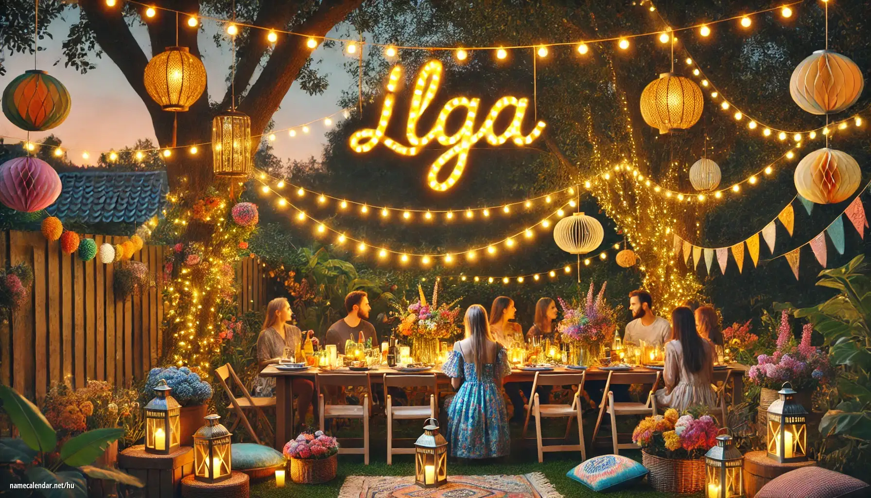 Névnap és név megünneplése - Ilga