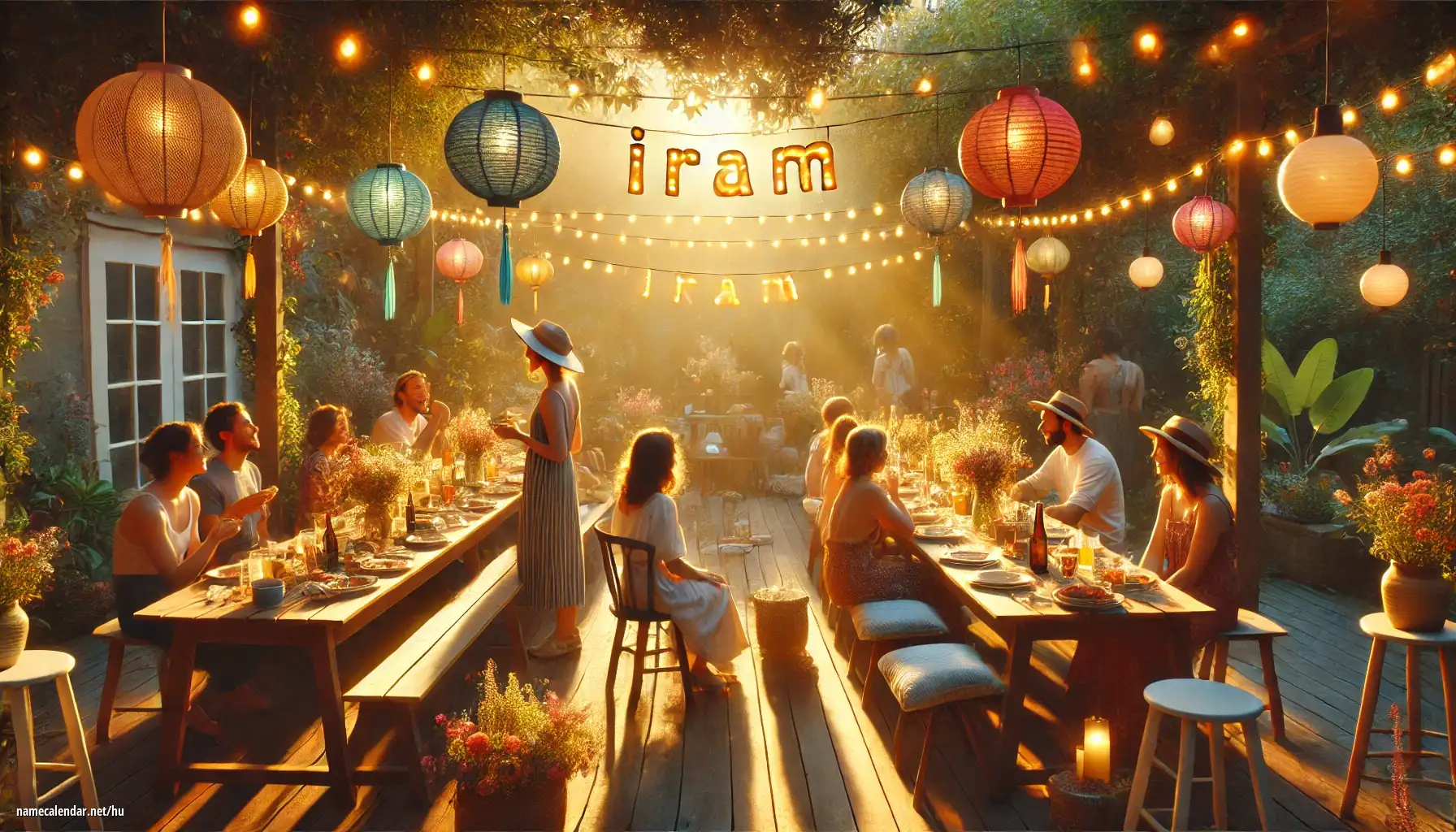Névnap és név megünneplése - Iram