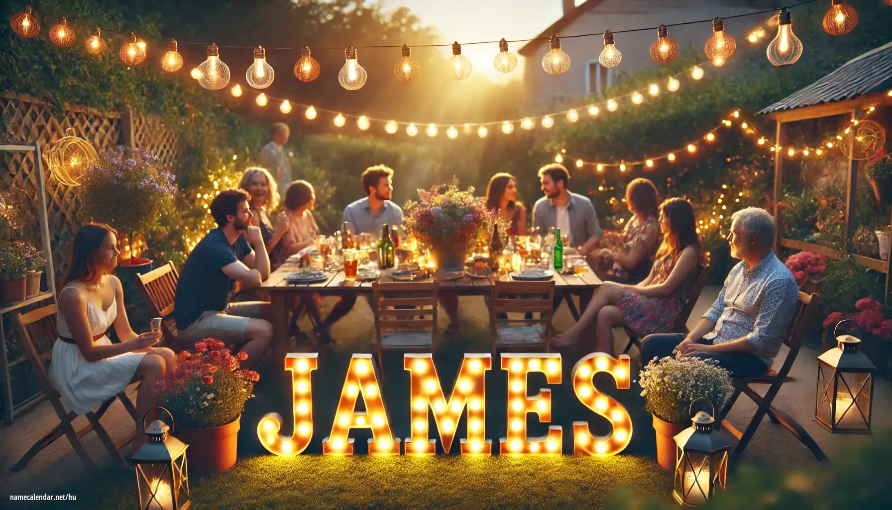 Névnap és név megünneplése - James