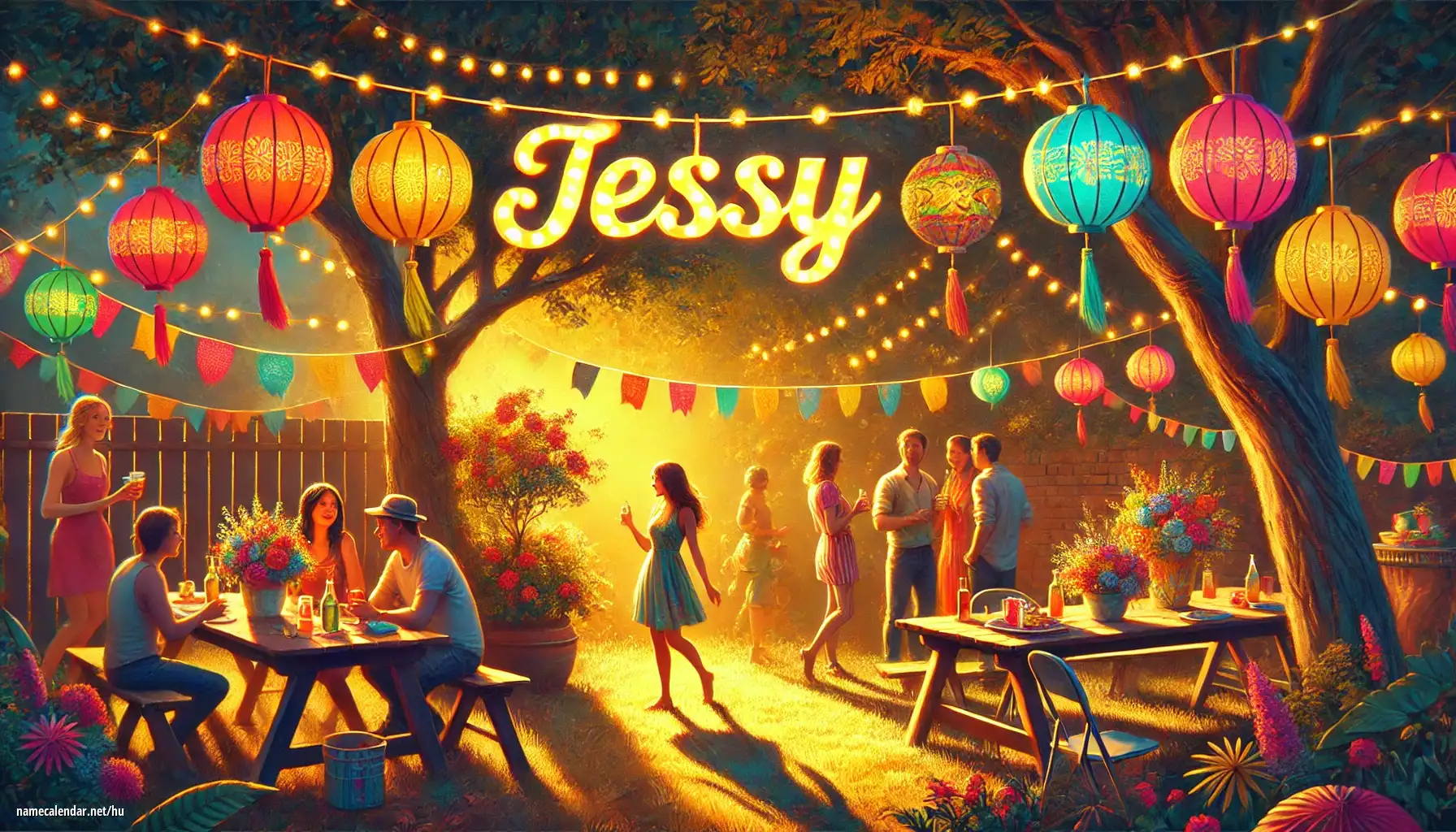 Névnap és név megünneplése - Jessy