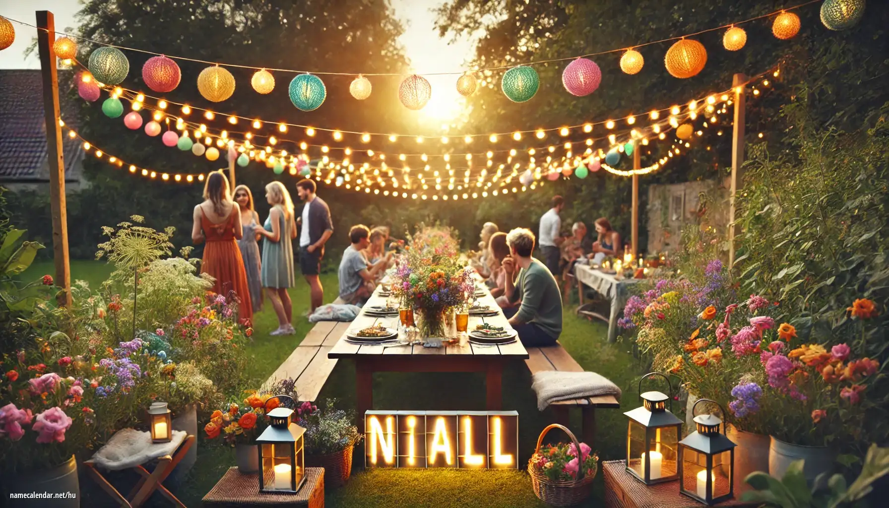 Névnap és név megünneplése - Niall