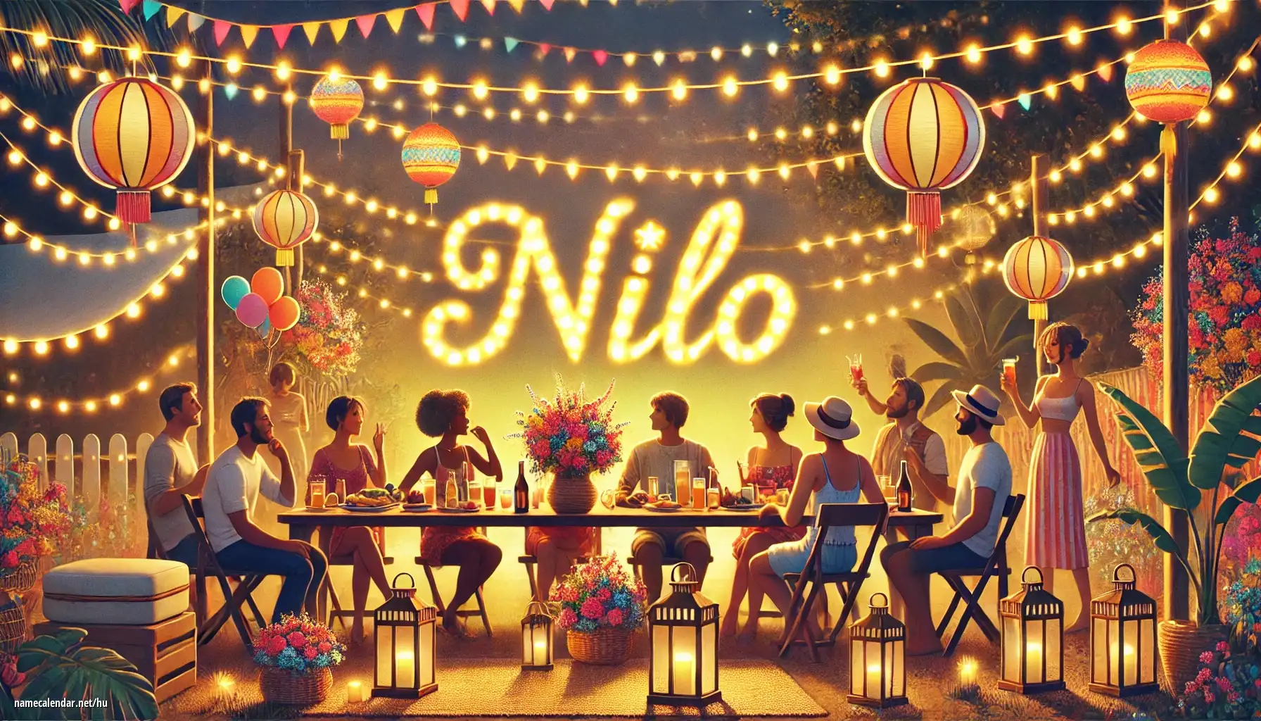 Névnap és név megünneplése - Nilo