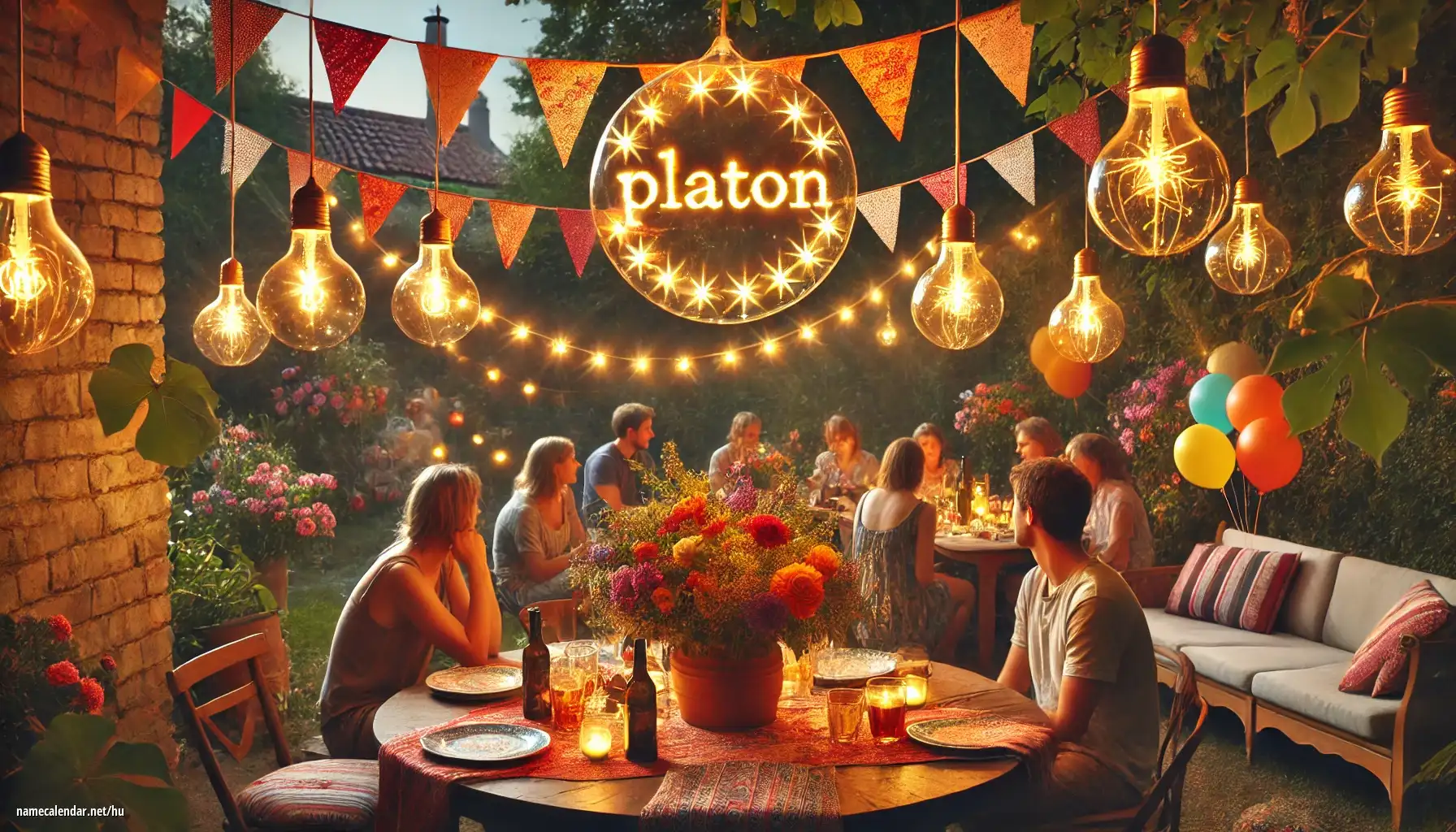 Névnap és név megünneplése - Platon