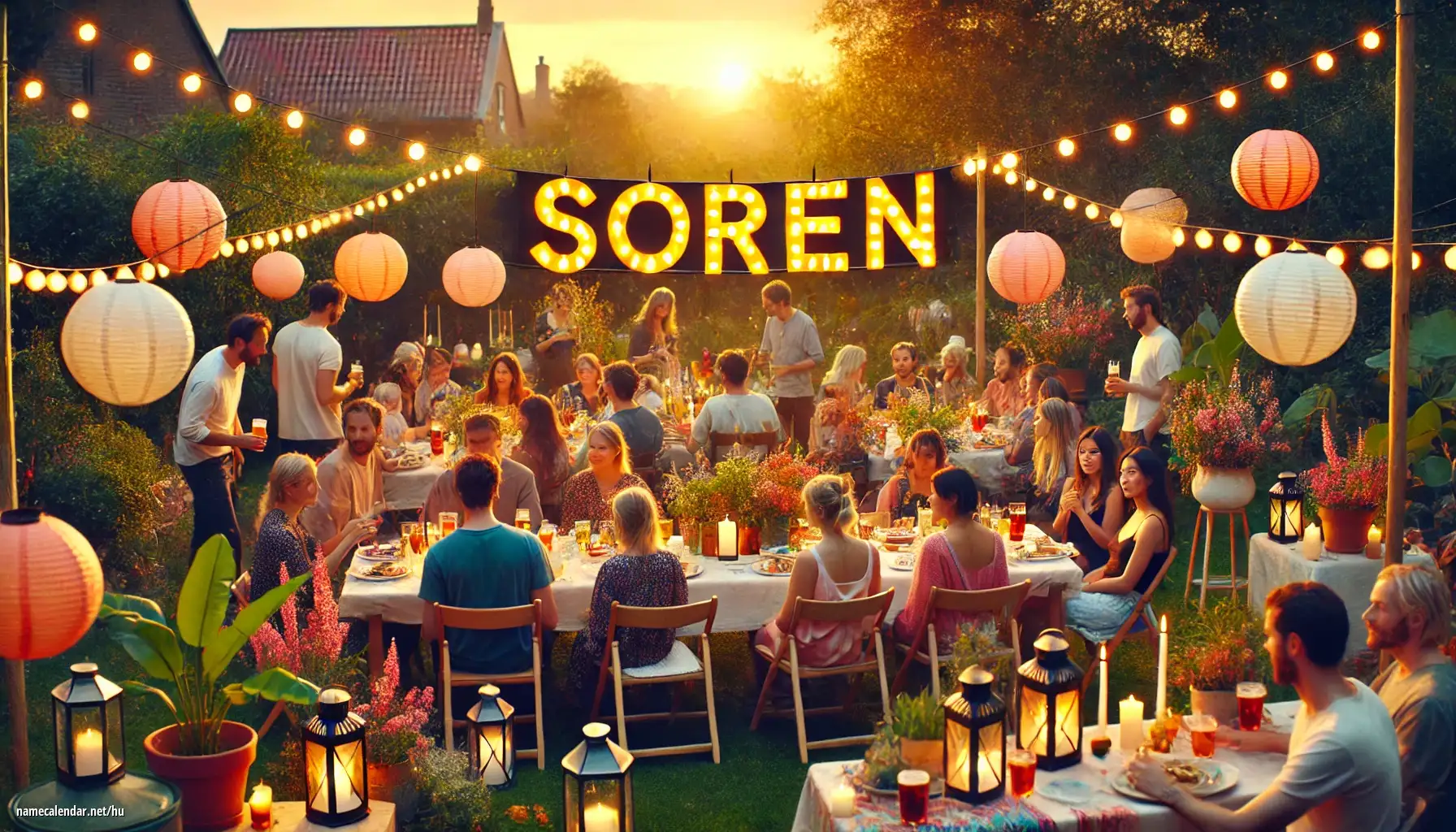 Névnap és név megünneplése - Sören