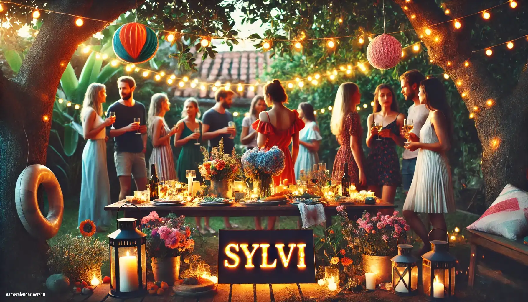 Névnap és név megünneplése - Sylvi