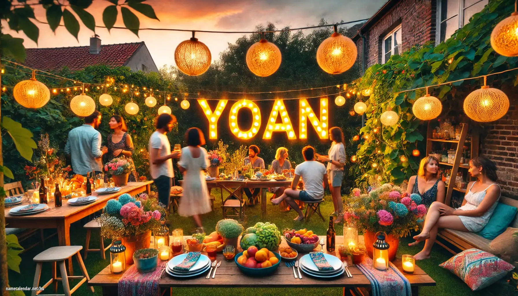 Névnap és név megünneplése - Yoan