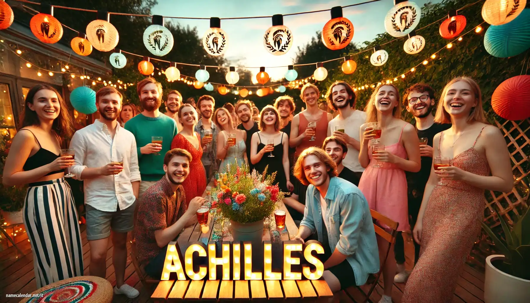 Celebrazione dell'onomastico e del nome - Achilles