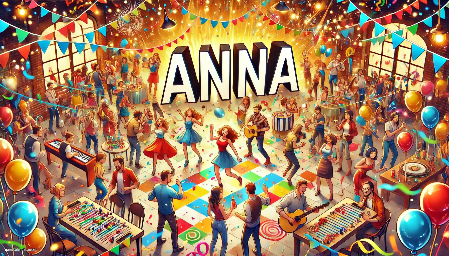Celebrazione dell'onomastico e del nome - Anna