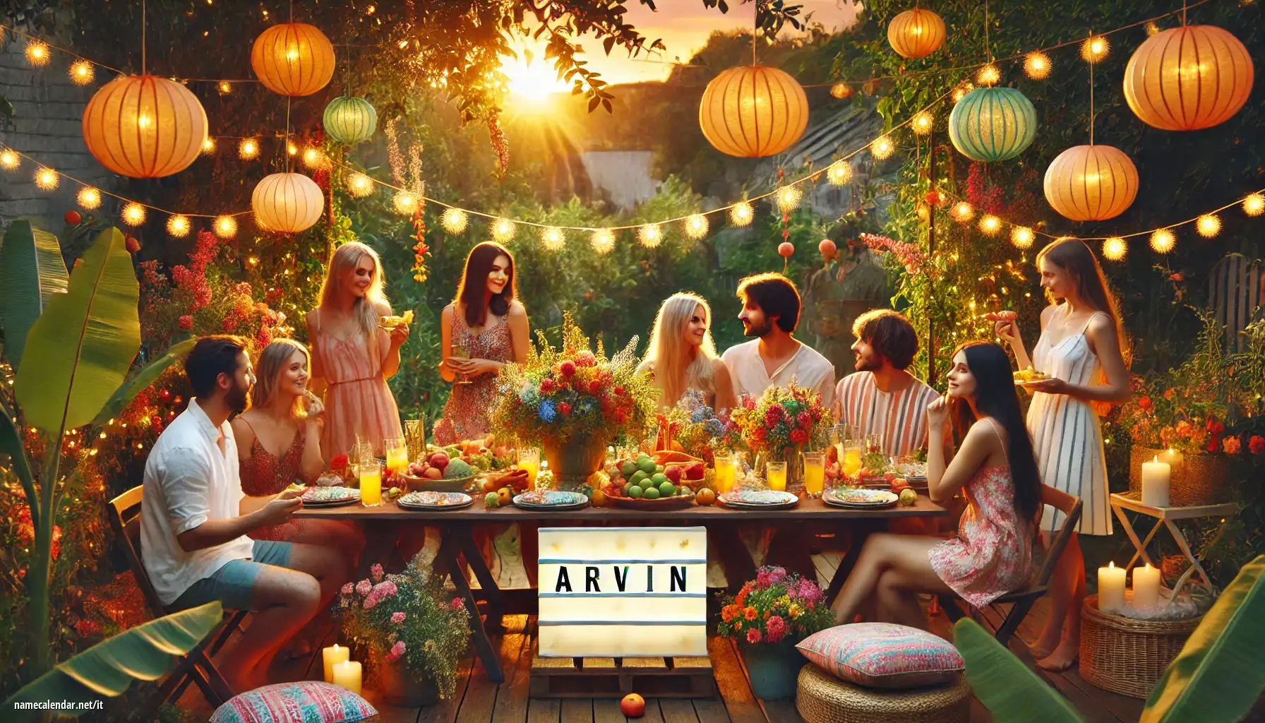 Celebrazione dell'onomastico e del nome - Arvin