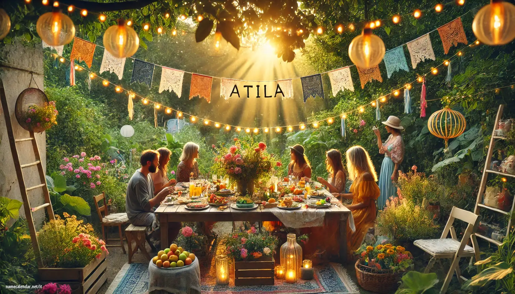 Celebrazione dell'onomastico e del nome - Atila