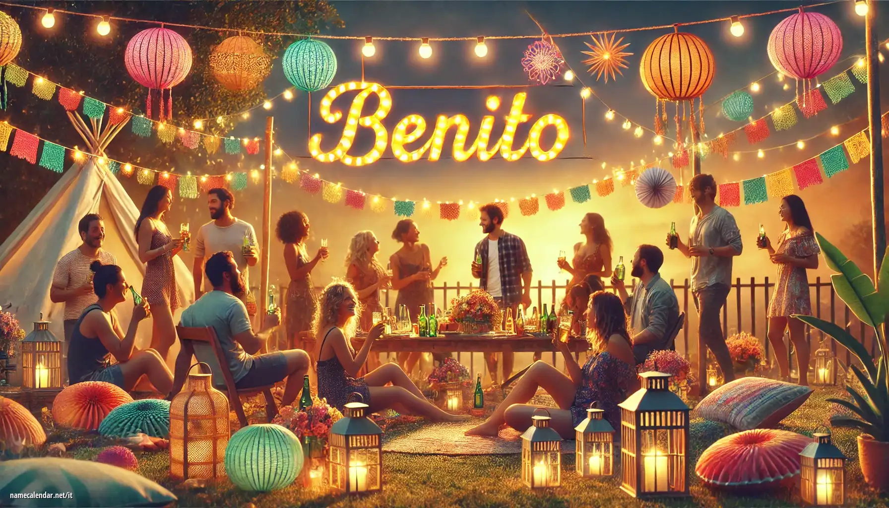 Celebrazione dell'onomastico e del nome - Benito