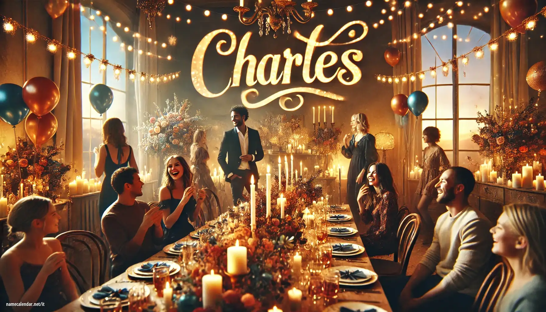 Celebrazione dell'onomastico e del nome - Charles