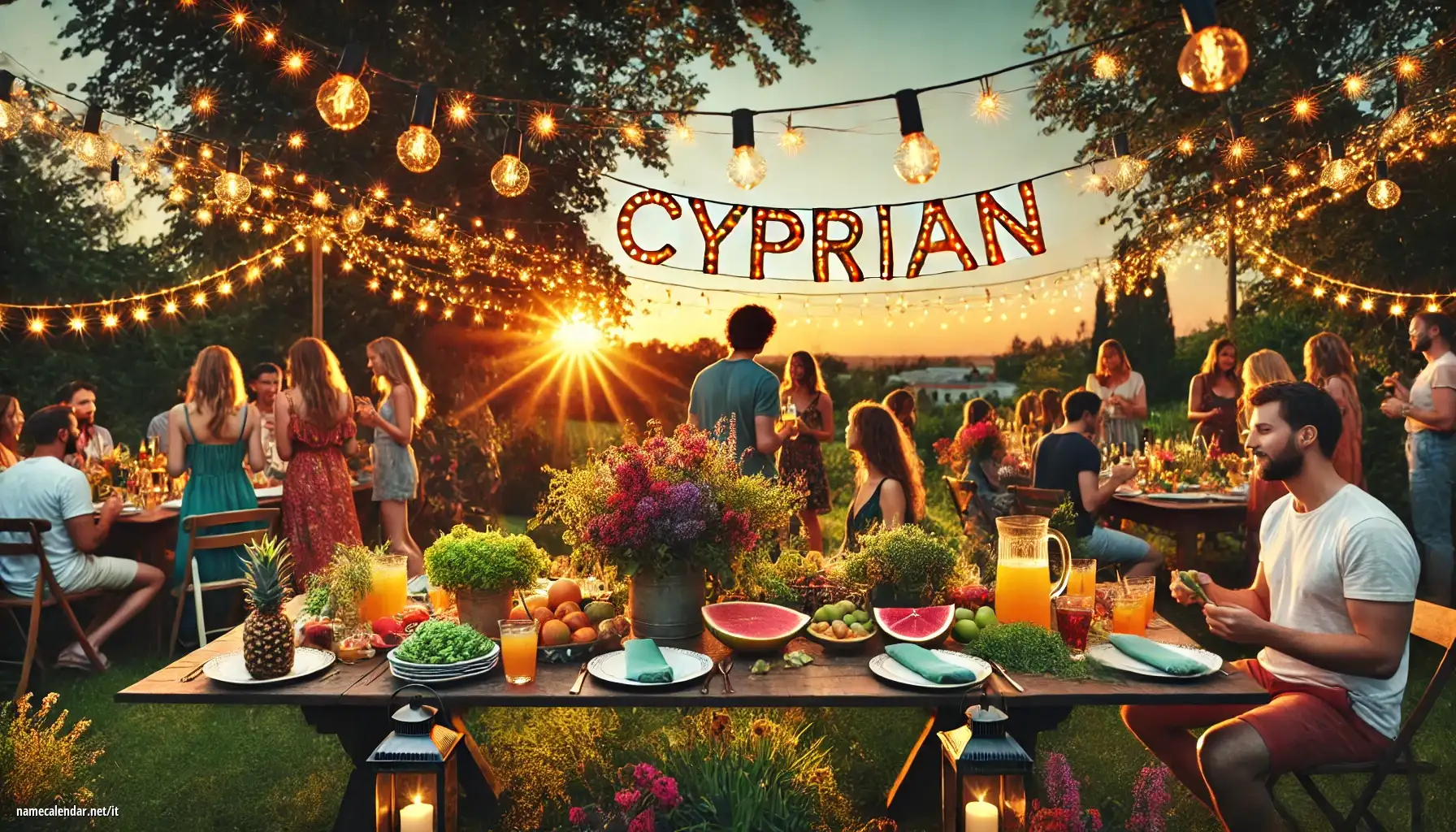 Celebrazione dell'onomastico e del nome - Cyprian