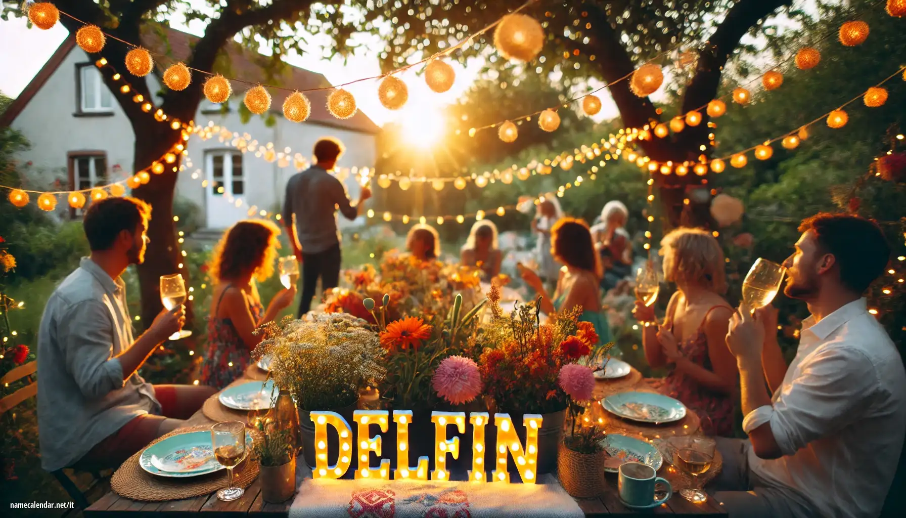 Celebrazione dell'onomastico e del nome - Delfin